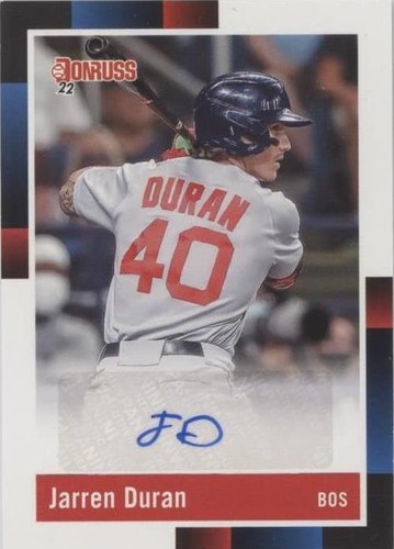 2022 Panini Donruss - Jarren Duran #R88S-JD