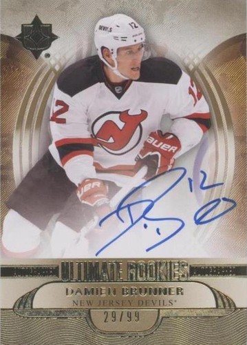 2013-14 Ultimate Collection - Damien Brunner #156