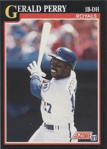 1991 Score - Gerald Perry #286