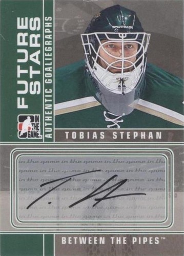 2008-09 In the Game Between the Pipes - Tobias Stephan #A-TS