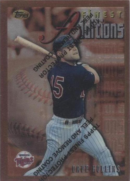 1996 Topps Finest - Dave Hollins #255