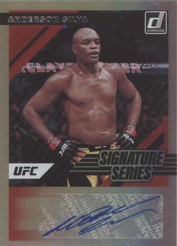 2022 Donruss UFC - Anderson Silva #SS-ASV