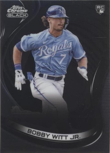 Bobby Witt Jr. 2022 Topps Black & White Rookie Resolution