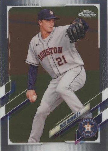2021 Topps Chrome - Zack Greinke #154