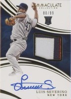 2016 Panini Immaculate Collection - Luis Severino #117