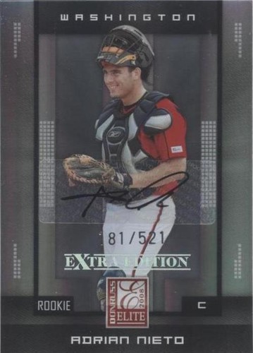2008 Donruss Elite Extra Edition - Adrian Nieto #101
