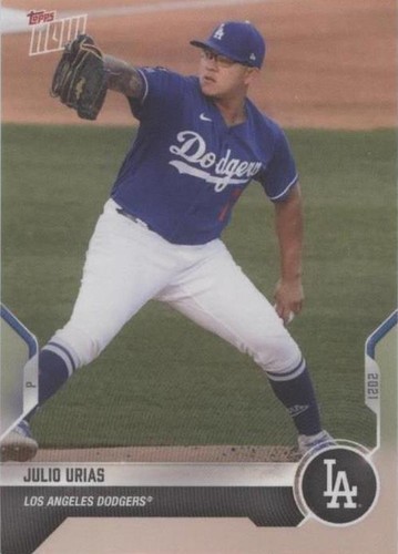 2021 Topps Now Road to Opening Day - Julio Urias #OD-420