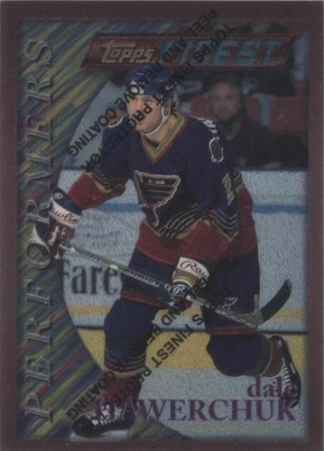 1995-96 Topps Finest - Dale Hawerchuk #153