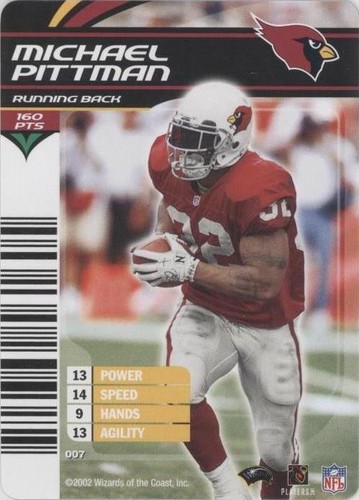 2002-03 NFL Showdown Michael Pittman #007