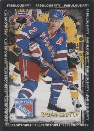 1996-97 Fleer NHL Picks - Brian Leetch #25