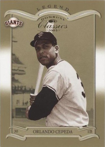 2003 Donruss Classics - Orlando Cepeda #136