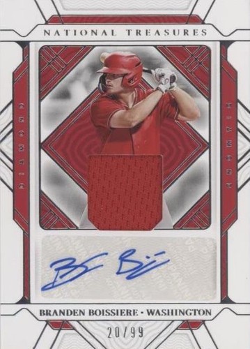 2022 Panini National Treasures - Branden Boissiere #DA-BB