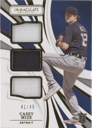 2021 Panini Immaculate Collection - Casey Mize #IT-CM