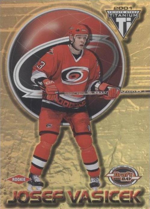 2000-01 Pacific Private Stock Titanium Draft Edition - Josef Vasicek #109