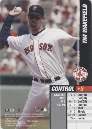 2003 MLB Showdown Trading Deadline - Tim Wakefield #122