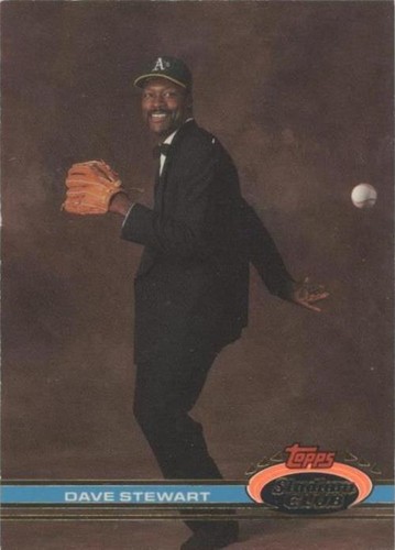 1991 Topps Stadium Club - Dave Stewart #1