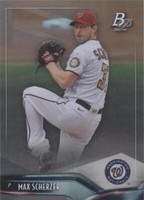 2021 Bowman Platinum - Max Scherzer #34