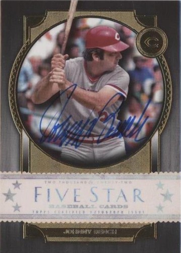 2022 Topps Five Star - Johnny Bench #FSA-JBE