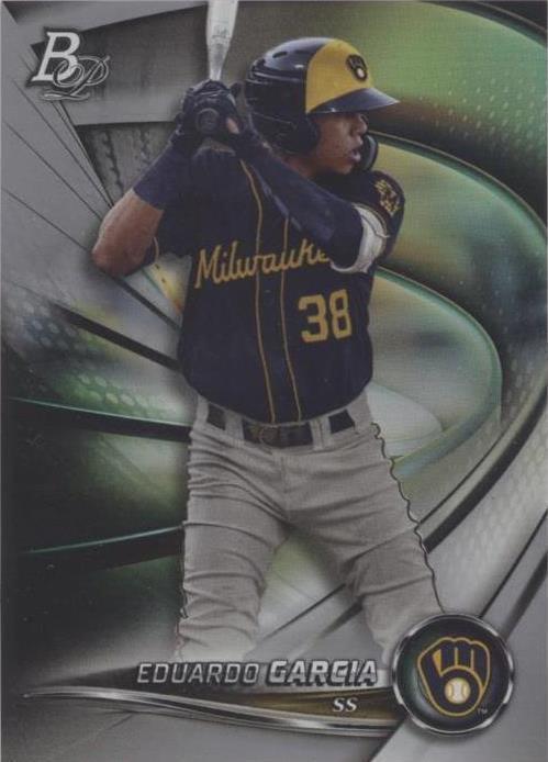 2022 Bowman Platinum - Eduardo Garcia #TOP-88