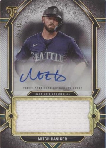 2024 Topps Triple Threads - Mitch Haniger #AJR-MH