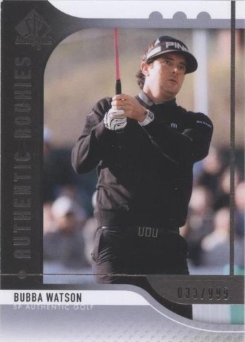 2012 SP Authentic - Bubba Watson #81