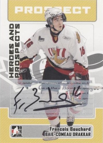 2006-07 In the Game Heroes and Prospects - Francois Bouchard #A-FB