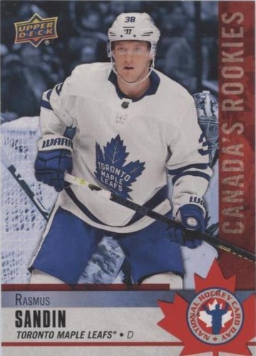 2020 Upper Deck National Hockey Card Day - Rasmus Sandin #CAN-4