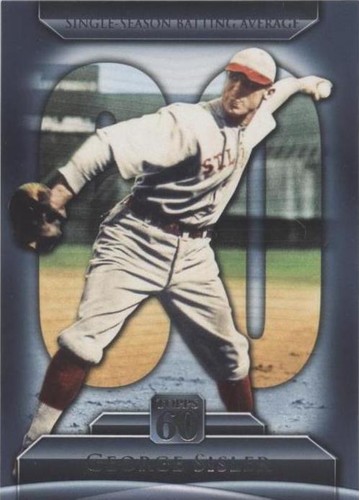 2011 Topps - George Sisler #T60-132
