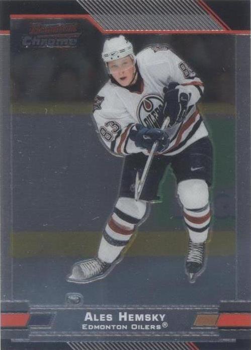2003-04 Bowman Chrome Draft Picks & Prospects - Ales Hemsky #61