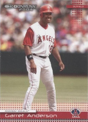 2004 Donruss - Garret Anderson #75