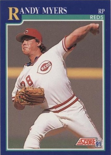 1991 Score - Randy Myers #501