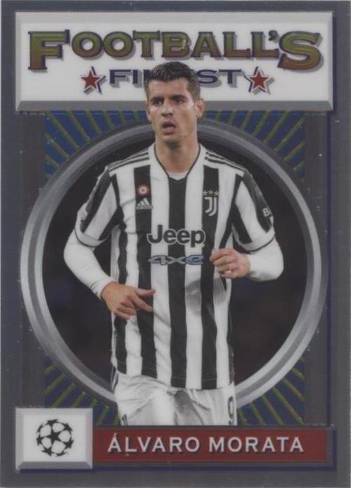 2021-22 Topps Finest Flashbacks UCL Alvaro Morata #33