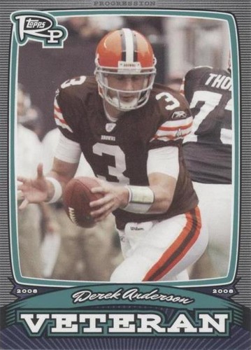 2008 Topps Rookie Progression Derek Anderson #PV-DA