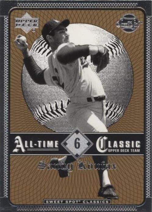 Upper Deck Sweet Spot Classics 2002 - Sandy Koufax #6