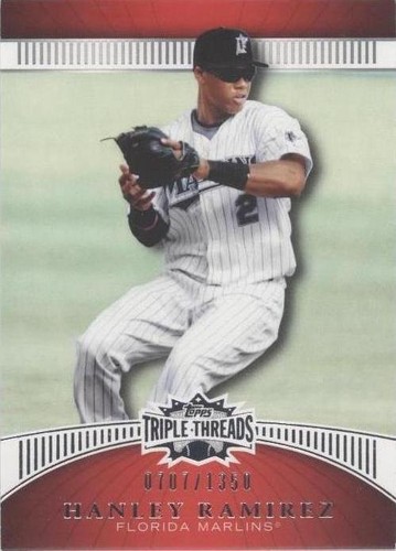 2010 Topps Triple Threads - Hanley Ramirez #60