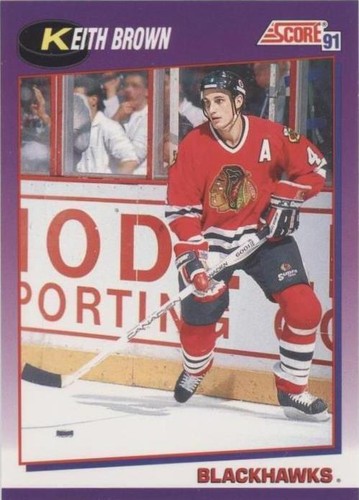 1991-92 Score American - Keith Brown #76