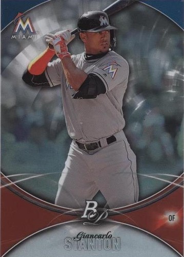 2016 Bowman Platinum - Giancarlo Stanton #33