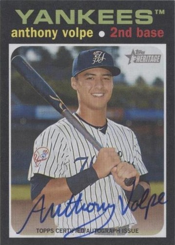 2020 Topps Heritage Minor League Edition - Anthony Volpe #ROA-AVO
