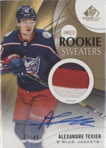 2019-20 Upper Deck SP Game Used - Alexandre Texier #RS-AT