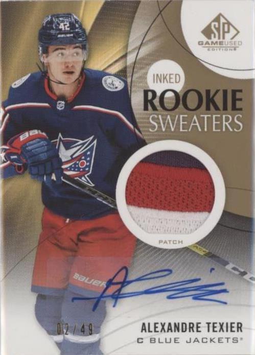 2019-20 Upper Deck SP Game Used - Alexandre Texier #RS-AT