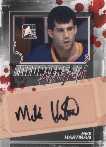 2013-14 In the Game Enforcers II - Mike Hartman #A-MH