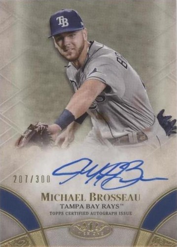 2021 Topps Tier One - Michael Brosseau #BOA-MBR