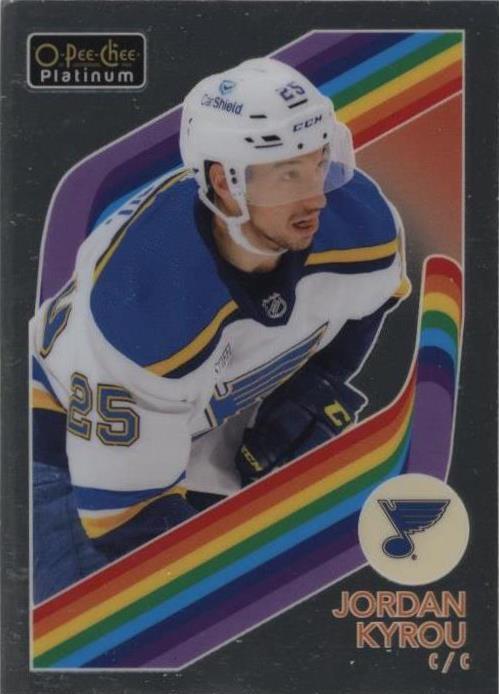 2023-24 O-Pee-Chee Platinum - Jordan Kyrou #R-55
