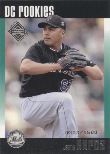 2002 Upper Deck Diamond Connection - Jaime Cerda #154