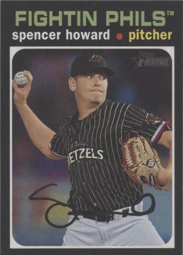 2020 Topps Heritage Minor League Edition - Spencer Howard #114