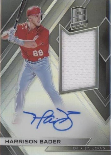 2018 Panini Chronicles - Harrison Bader #RJA-HB