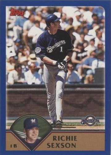 2003 Topps - Richie Sexson #480