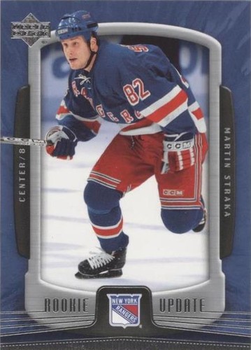 2005-06 Upper Deck Rookie Update - Martin Straka #64
