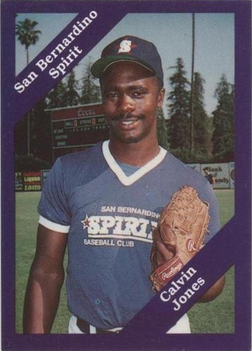 1989 Cal League California League - Calvin Jones #64