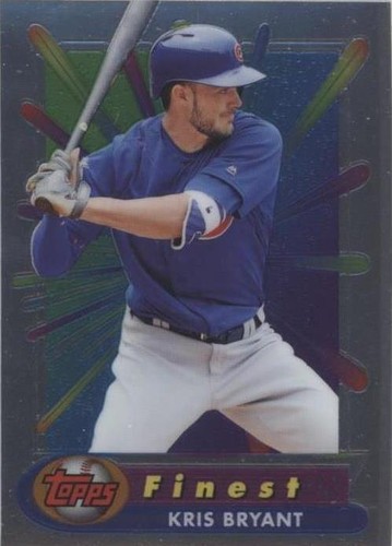 2017 Topps Finest - Kris Bryant #BR-KB